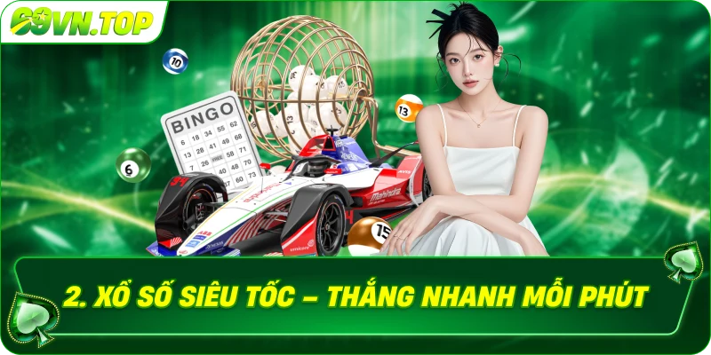 Xổ Số siêu tốc thắng nhanh mỗi phút