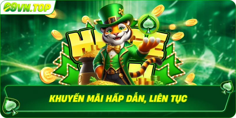 Khuyến mãi hấp dẫn, liên tục